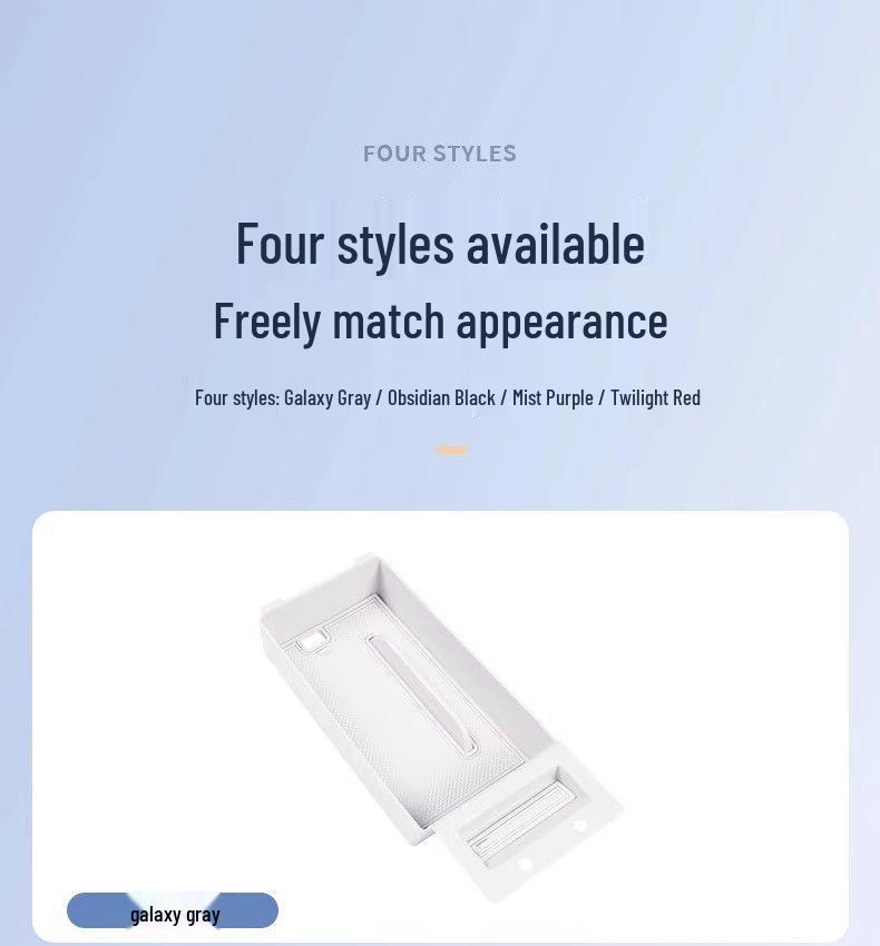 Xiaomi SU7 Car Console Organizer & Interior Decor Box