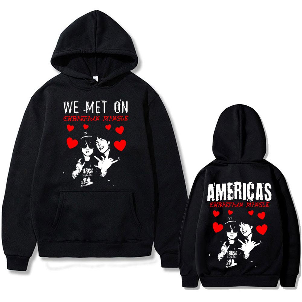 Amerikas beliebteste Damen-Hoodies mit Jake Webber und Johnnie Guilbert – Herrenmode, lässiges Sweatshirt, Oversize-Hoodies