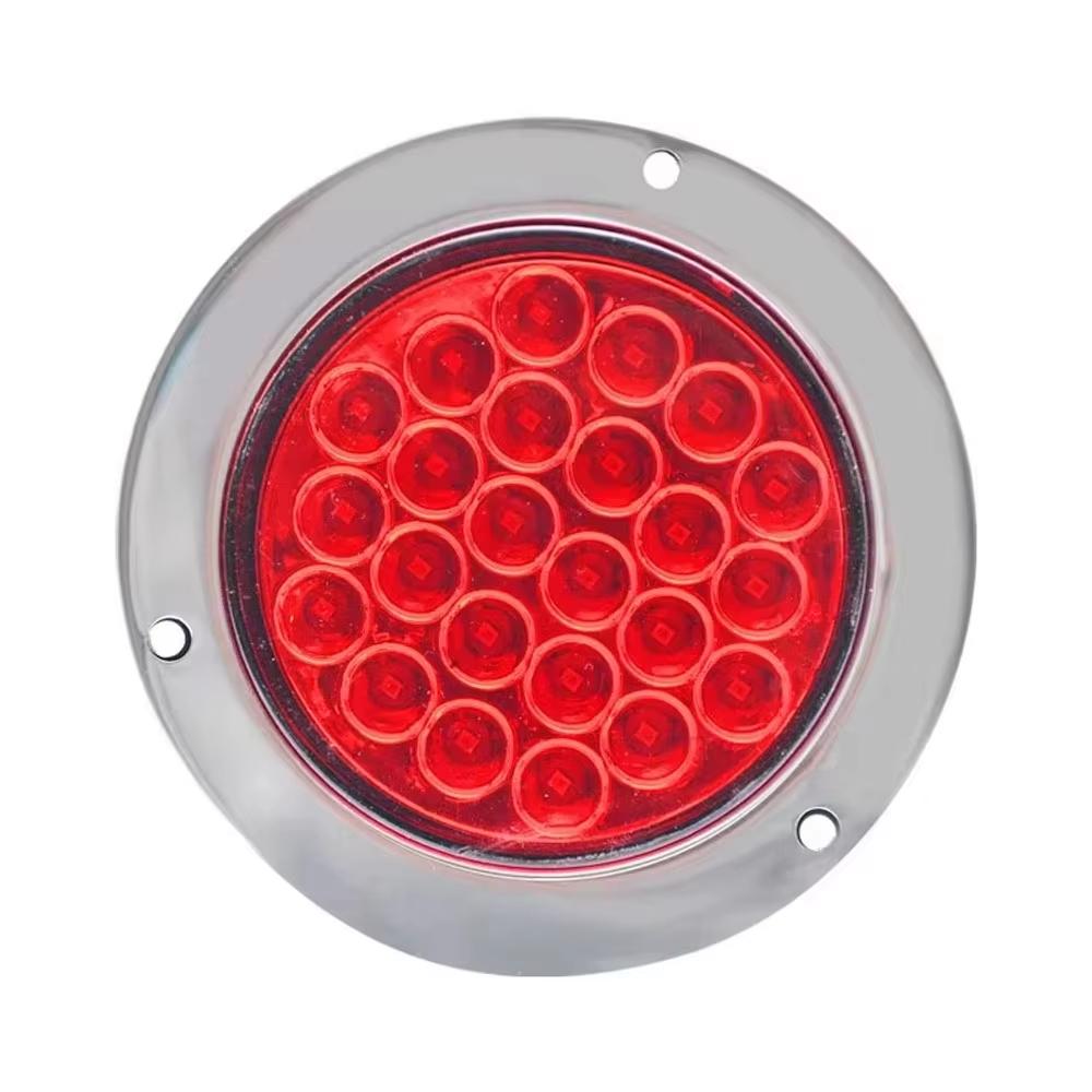 16LED Brake Stop Lamp Warning Reflector Light Rear Tail Marker Lamp Universal  for Jeep Truck Pickup 12V 24V Trailer Accessories