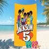 Beach Towel with The Jackson Pattern - soft,absorbent,machine washable Lightweight&Modern,swimming,Travel Essentials