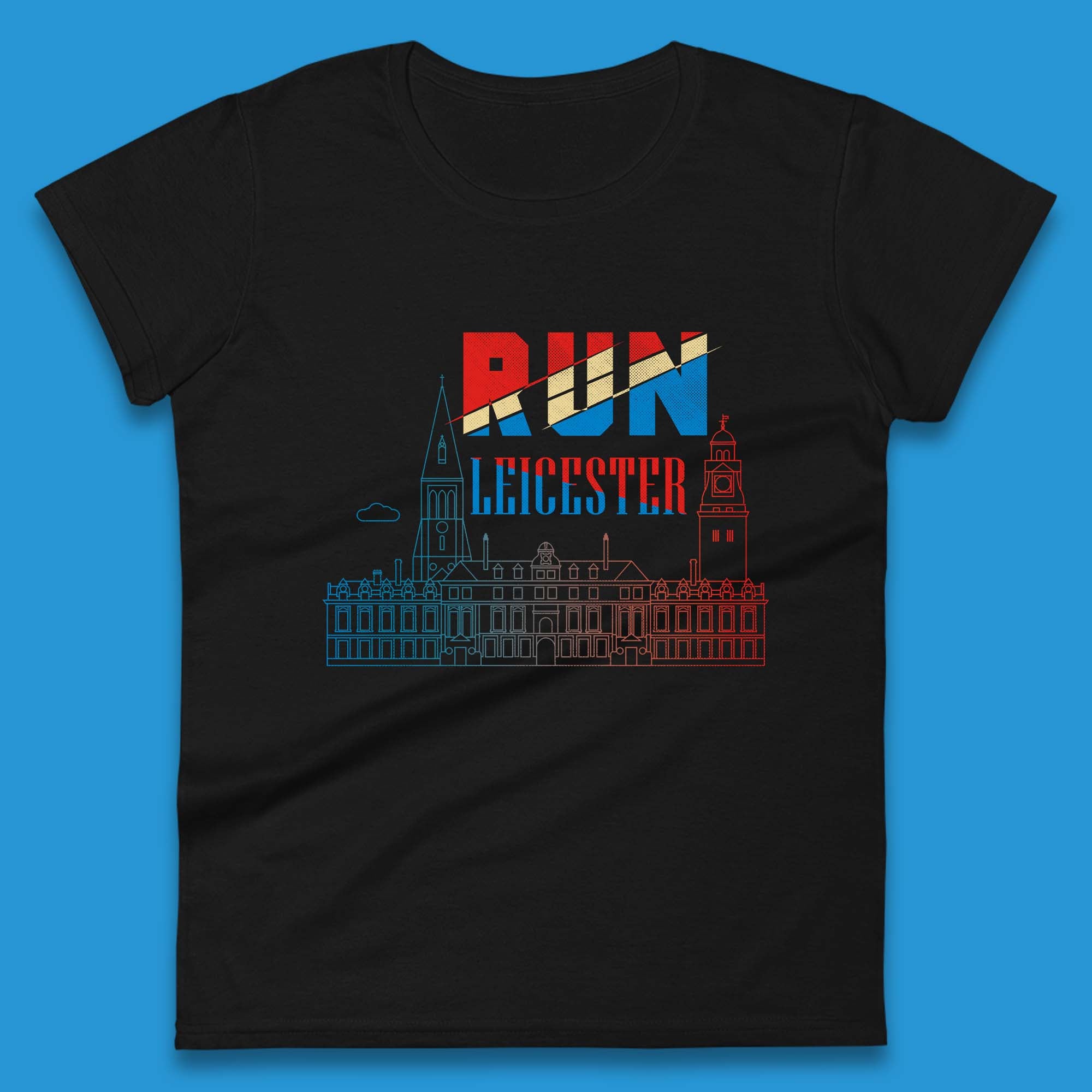 

Run Leicester Festival - Souvenir Race Leicester Running Womens Tee T Shirt Mens Tops Unisex Top 3XL