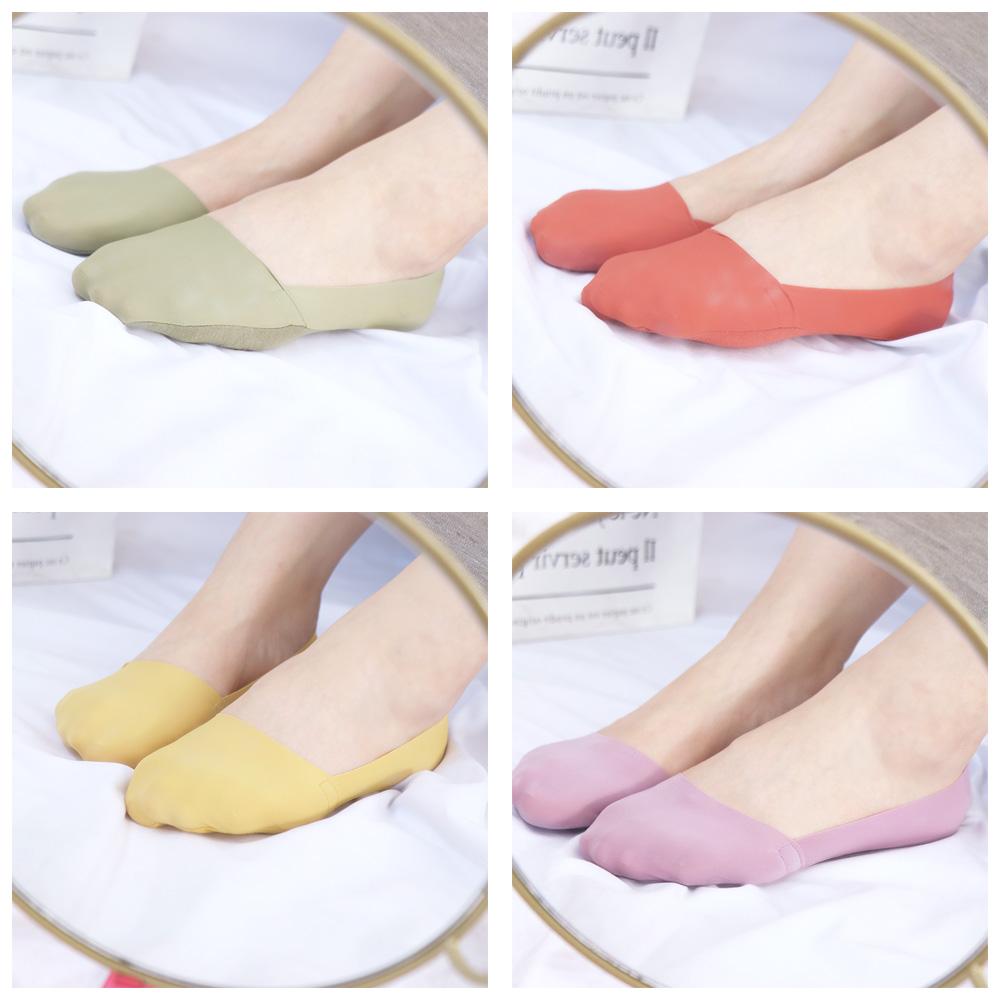 Trendy Non-slip Seamless Invisible Women Sock Sock Slippers Boat Socks Ice Silk