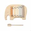 Kids Wooden Xylophone, Educational Musical Toy, Elephant Thumb Keyboard, Early Learning, Hand
