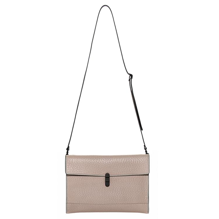 

2WAY Sacoche L Genuine Leather Body Bag Handbag Shoulder Bag Small Crossbody Bag UTILITY SC TRION Gray Made by Official Tryon Baseball Glove сірий колір