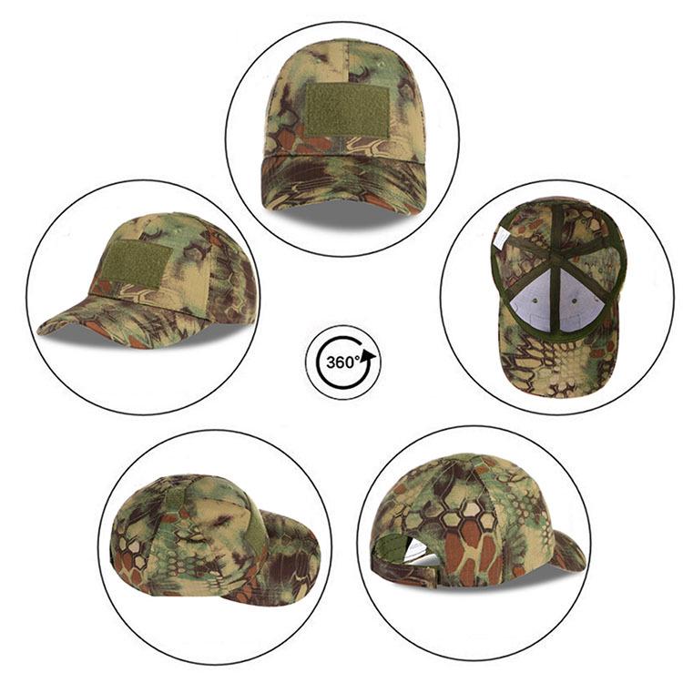 Men's Tactical Baseball Cap - Military & Cycling Visor Hat, Breathable Fabric, Adjustable Fit.