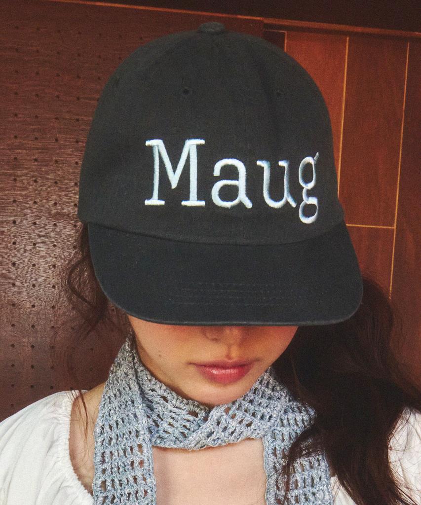 Maugeu Burn Washed Wide Ball Cap Grey