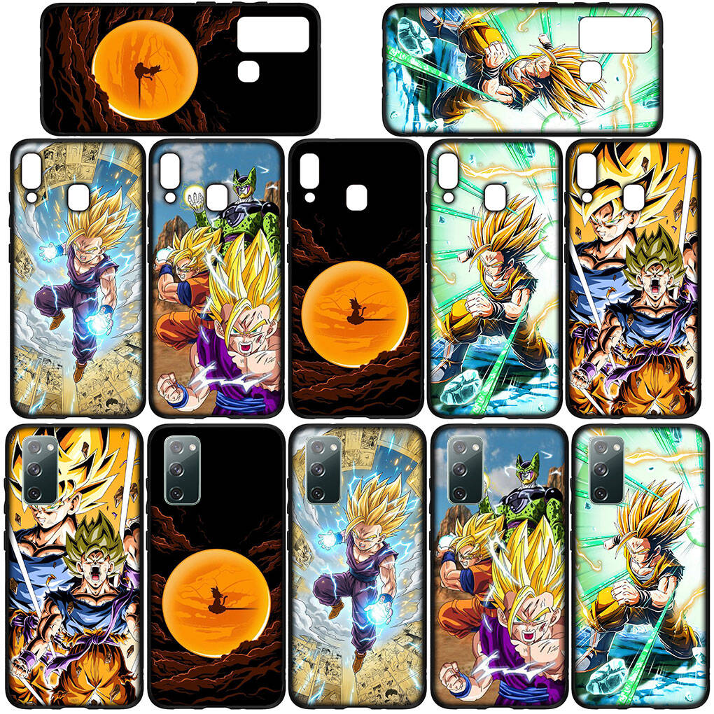 Phone Case for iPhone 17 15 16 Plus Redmi Note 14 12 11 13 Pro Max Huawei P30 P20 Lite OPPO A60 A80 A38 A54 Comics Dragon Son Gohan Gokus Ball Cover