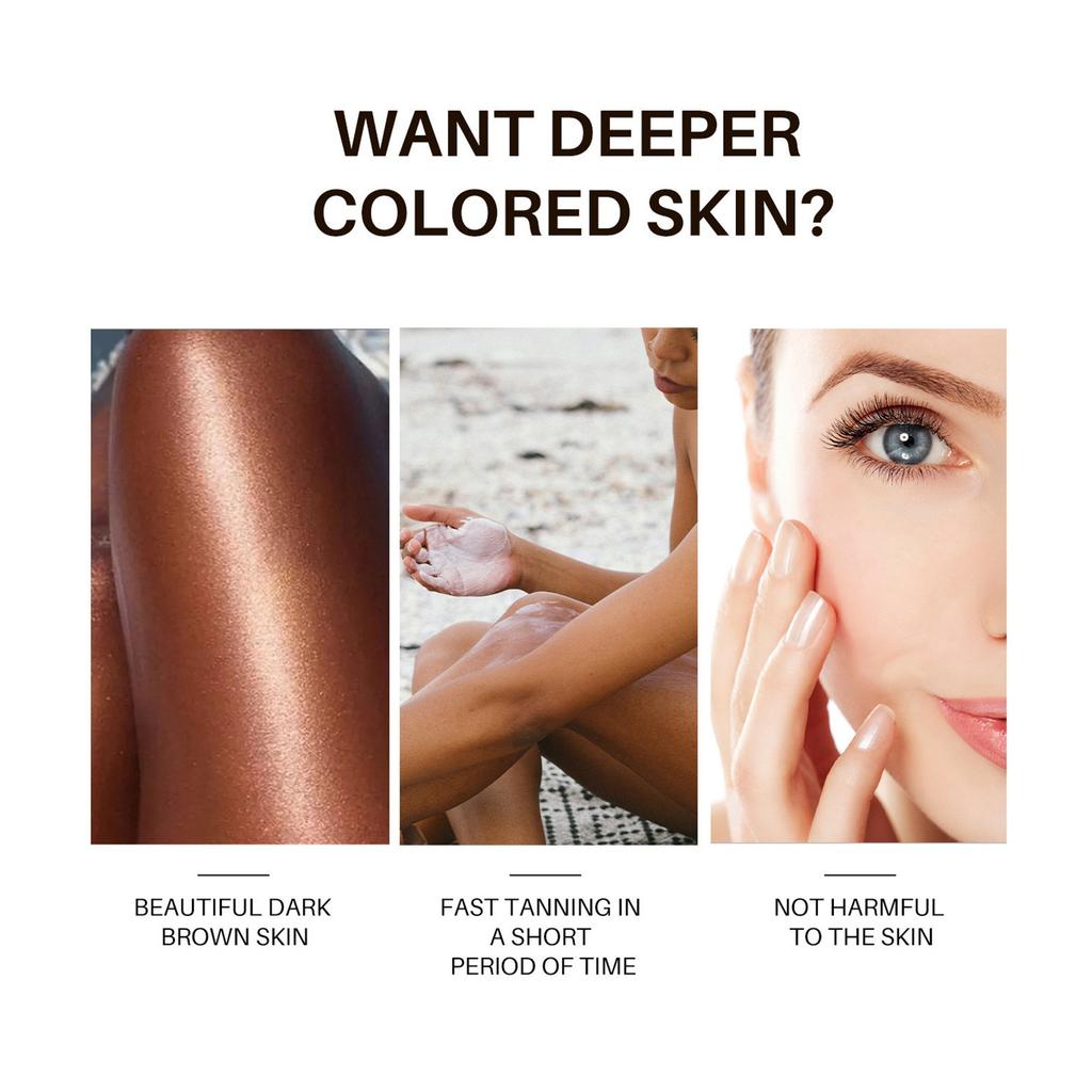 Fruity Tanning GelIntensive Tanning Gel Tanning Gel For Tanning Bed Lasting Waterproof For An Amazing Tan For Body And Face50G