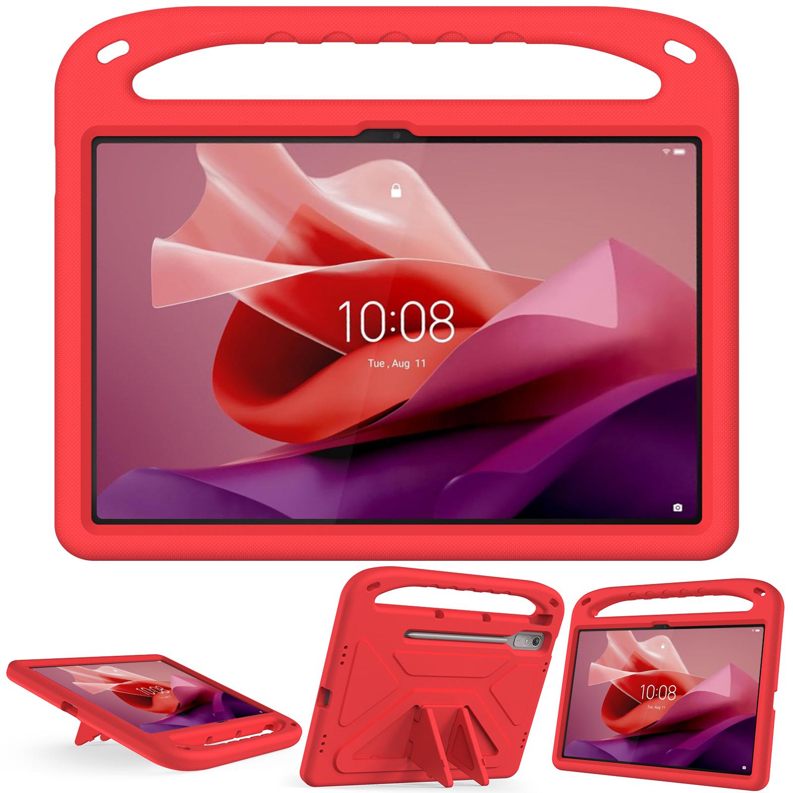 

EVA Case For Lenovo Xiaoxin Pad Pro 2024 12.7 Tab P12 TB-370FU Kickstand Cover Kids Friendly With Portable Holder Shockproof Xiaoxin Pad Pro 12.7 красный