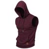 Mens Sleeveless Hoodie Lightweight Hooded Mens Sweatshirt Vest Workout Luxury Clothes Tank Tops