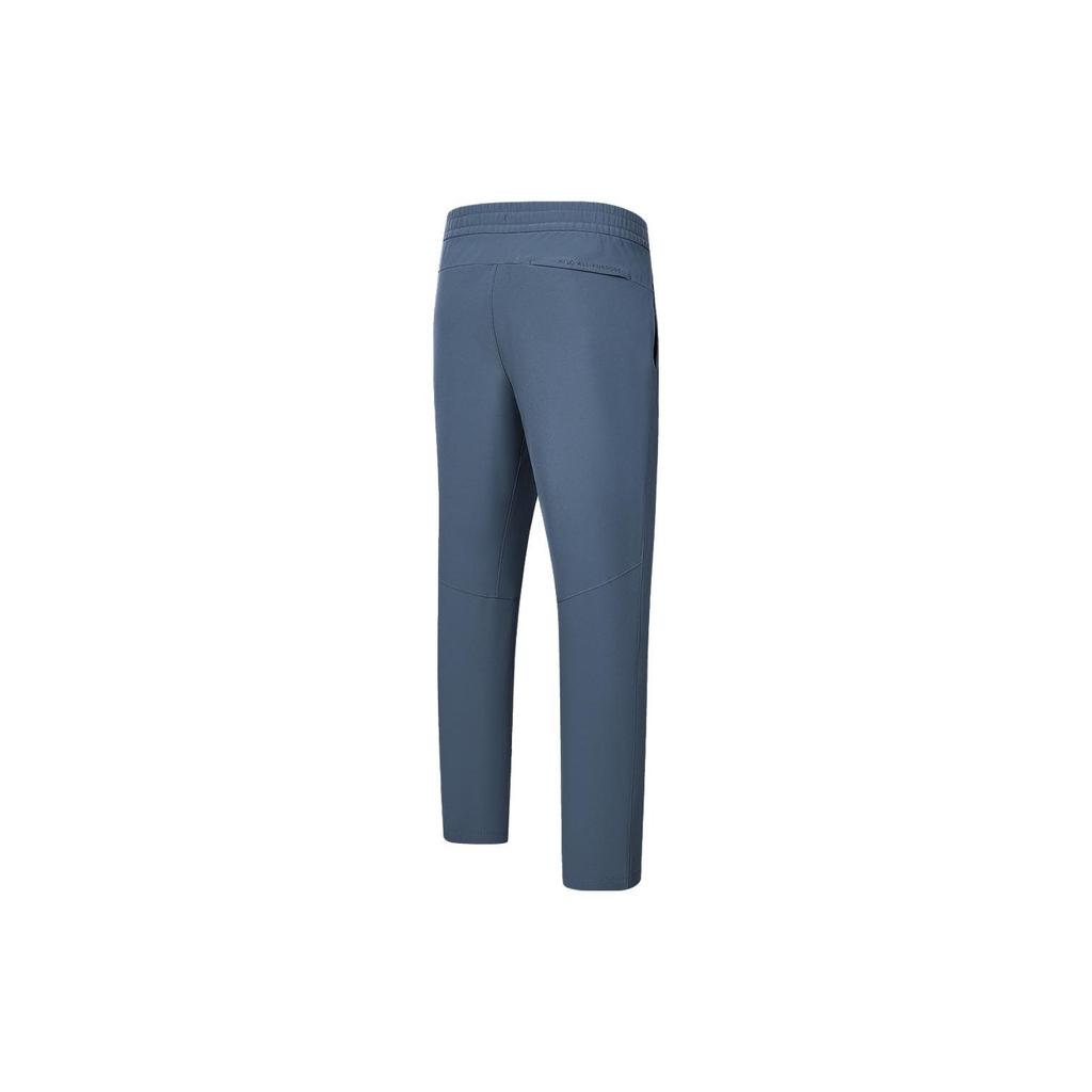 Fila Solid Color Straight Leg Casual Woven Knitted Sports Pants Men Pants Deep-Abyss-Blue A11M411805FDB