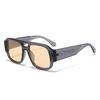 JYL TS Double Bridge Sunglasses Unisex UV Protection Versatile QZ1063-3935