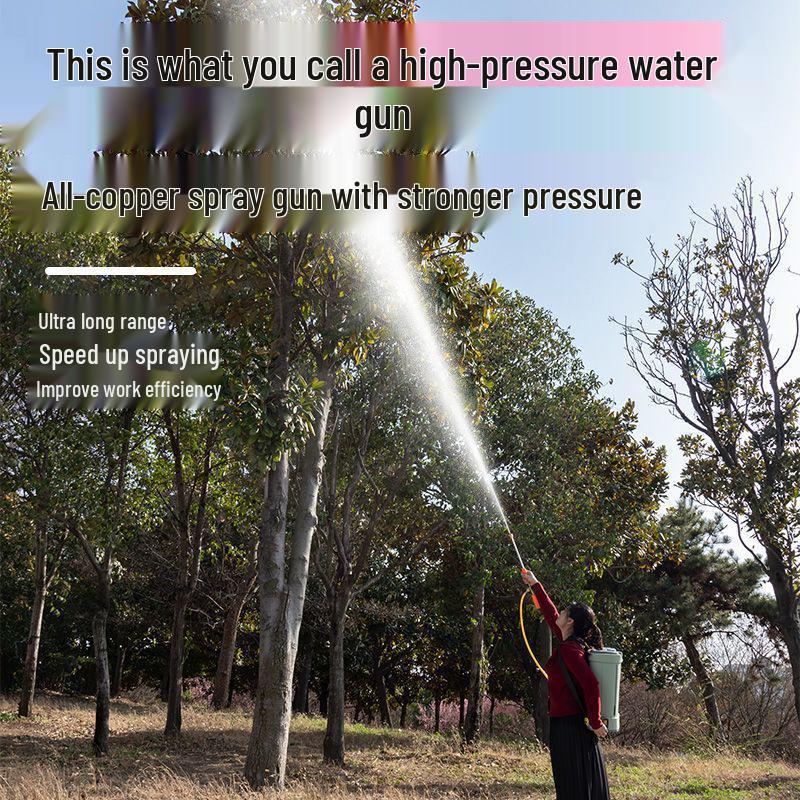 High-Pressure Four-Cylinder Electric Backpack Sprayer for Fruit Trees
