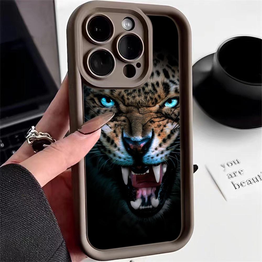 N96 Тигровые глаза дизайн Мягкие чехлы для телефонов с ангельскими глазками для Samsung — фото 15