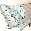 Wave Pattern Water-proof Highchair Cover Kids Cushion Mat Shopping Cart Cover Baby Trolley Cover