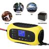 Portable Automatic Battery Charger with LCD Display Power Bank 12V 6A for Motorcycle SUV AGM for Cars Motorcycle RV SUV ATV