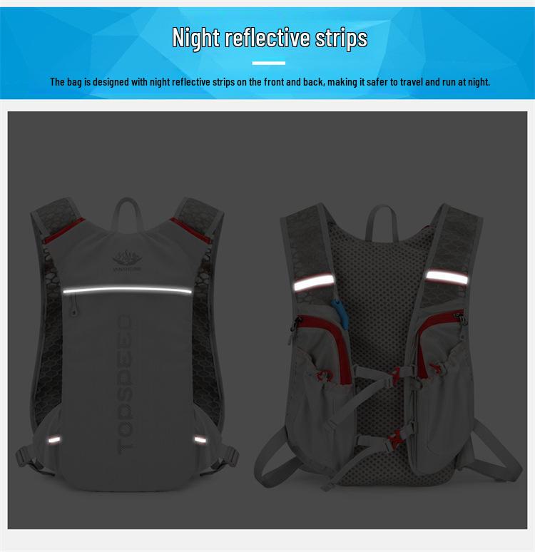Men's Lightweight Outdoor Sports Hiking Backpack with Water Bag