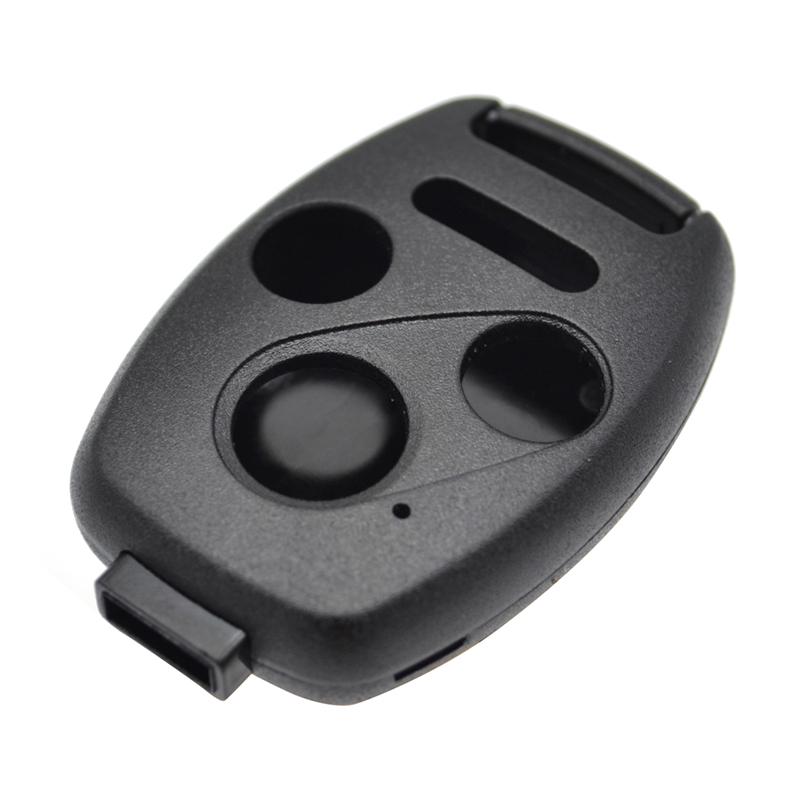 AX For Honda Accord Civic CR-V Pilot Odyssey Crosstour Ridgeline Case 4 Button Without Blade Car Replacement Remote Key Shell
