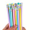 16-Pack/8-Pack HB Pencils with Erasers | Hexagonal Wooden Design, School and Office Supplies for Students and Professionals, School Pencils