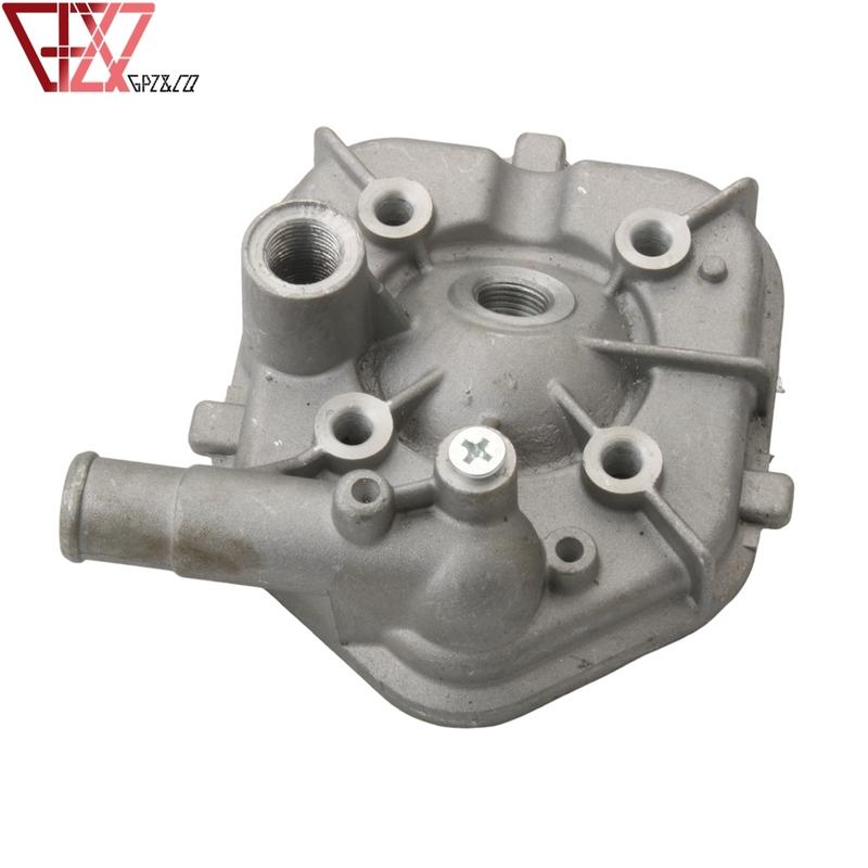 

70cc Big Bore Cylinder Head For Peugeot Speedfight 2 Vertical 50cc LC 47mm 2 Stroke Engine Scooter