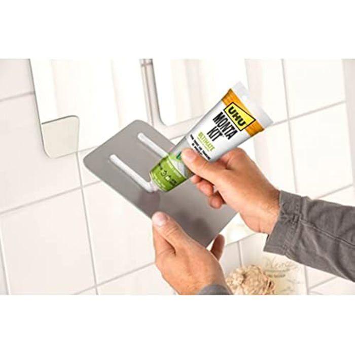 Colle - UHU - Montakit Ultimate - 165g - Lot de 12 tubes - Colle forte et résistante