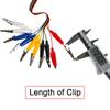 Alligator Clip to Breadboard Jumper Wire Test Lead Dupont Cable 10pin 20cm Male Female for Arduino Microbit Nano LED Strip