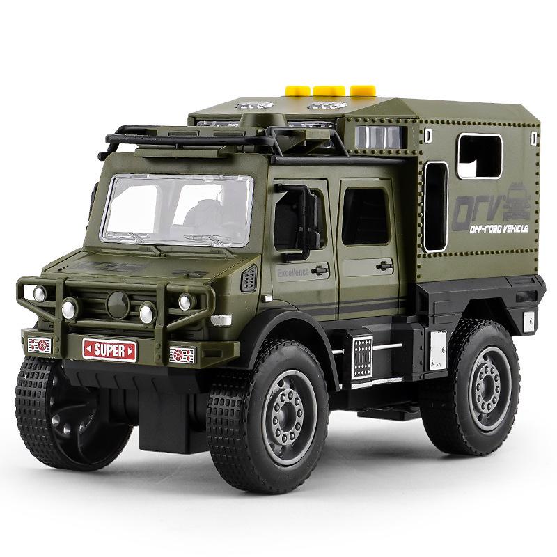 Large Children's Toy Car Model with Lights and Music