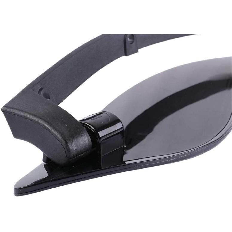 Motorcycle Black ABS Adjustable Side Wings Air Deflectors Fairing Side Cover Shield For Harley Touring Street Glide