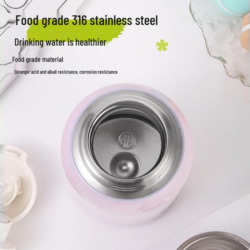 Jiate Insulated Portable Straw Sippy Cup