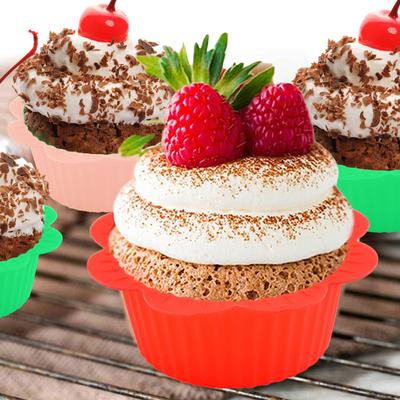 10 ks košíčků na muffiny, potravinářské, kreativní tvar, nepřilnavé, flexibilní, olejotěsné, dekorativní, mastnototěsné, pečící košíčky, formičky na košíčky, kuchyňské potřeby