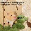 Wooden Hamster Cage for Small Pets, Cactus House, Squirrel Climbing Shelter, Rodents Hideout, Wooden Nest, Hamster Accessories,