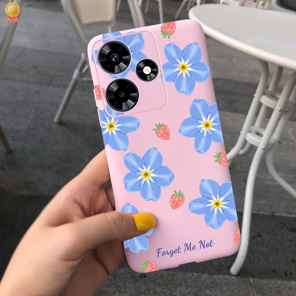 For Infinix Hot 30 Play 30i 4G Case Cute Astronaut Painted TPU Silicone Shockproof Cover For Infinix Hot 30 Play 30i Phone Case