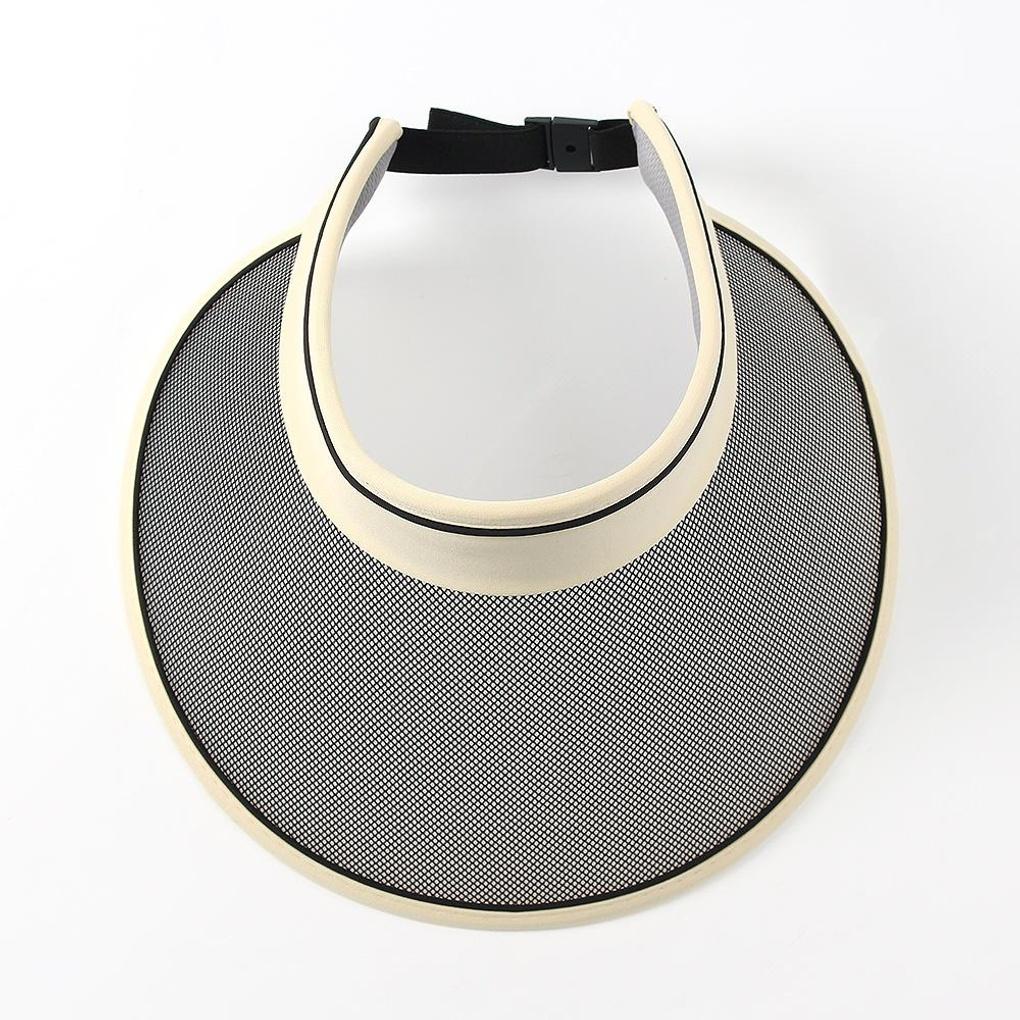 Color-changing sun cap (ivory) UV protection hat