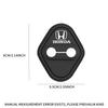2/4pcs Silicone Car Door Lock Buckle Damping Protector Covers Accessories For Honda Civic Accord Fit Jazz Pilot CRV Odyssey City