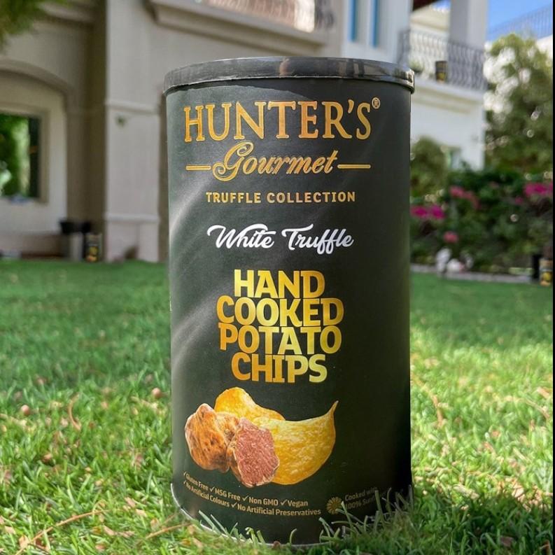 Hunters Kartoffelchips 150g, wähle 2 Sorten (schwarzer Trüffel/weißer Trüffel), Koreanische Snacks