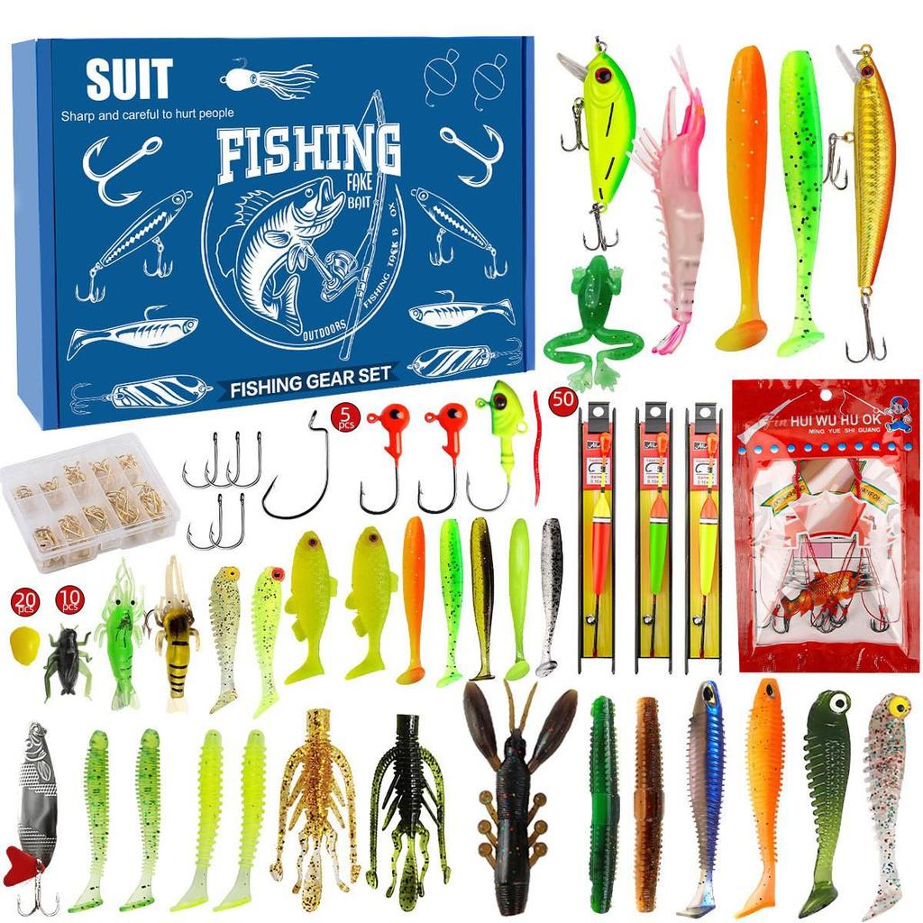 Geheimnisvolles Angelköder-Set für Barsch & Forelle - Ultimative Köderbox-Sammlung