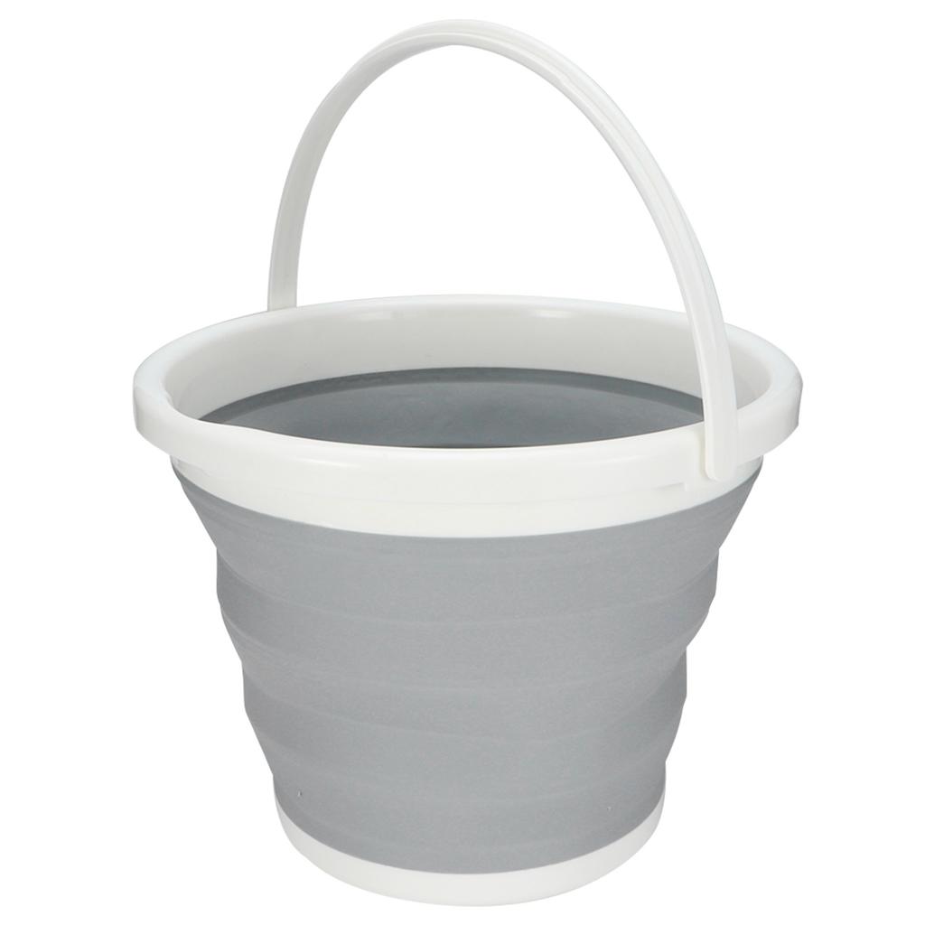 10L Collapsible Bucket Portable Folding Water Container Outdoor Car Wash Fishing Travel