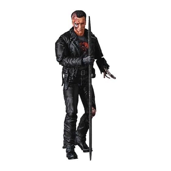 MEDICOM TOY MAFEX No.191 T-800 (T2:BATTLE DAMAGE Ver.) Height approx. 160mm Non-scale Painted Action Figure