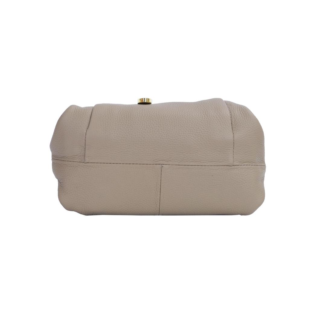 Damen Echtleder Boston Tasche – Stilvolle Farbblock Crossbody Handtasche & Tote