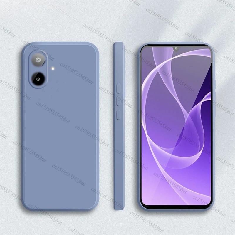 Case For Samsung Galaxy M07 Case Shockproof Original Liquid Silicone Back Case Samsung M07 Cover For Samsung M07 Soft TPU Funda