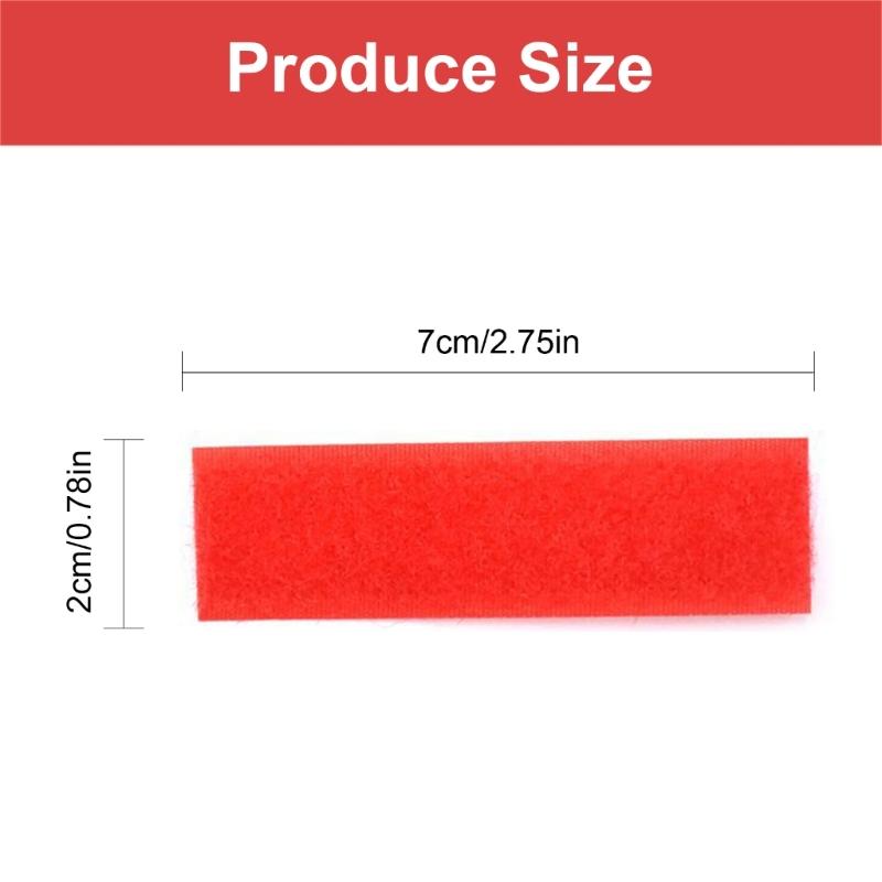 Self Adhesive Sticky Back Double Side Tape Outdoor Indoor Hook Looped Tape Strips Double Side Hook Looped Strips Tape