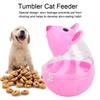 Round Shape Cat Toy Mouse Head Shaped Mouse Head Treat Ball Cat Treat Dispenser  Indoor Play