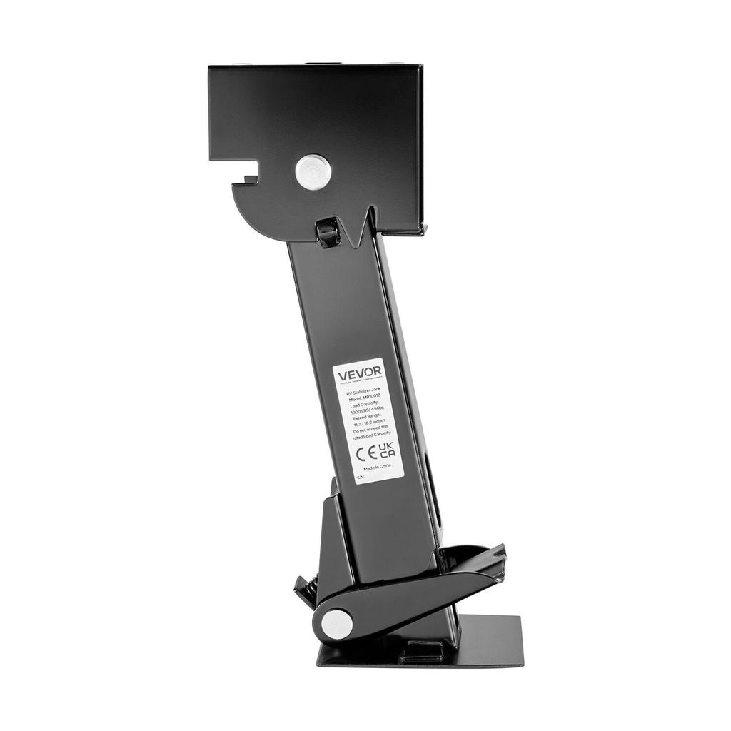 Telescoping Stabilizer Jack, 2PCS Telescoping Folding Trailer Jack, Trailer Swing Down Stabilizer Jack for RV Trailer, Supports 453.59kg Capacity