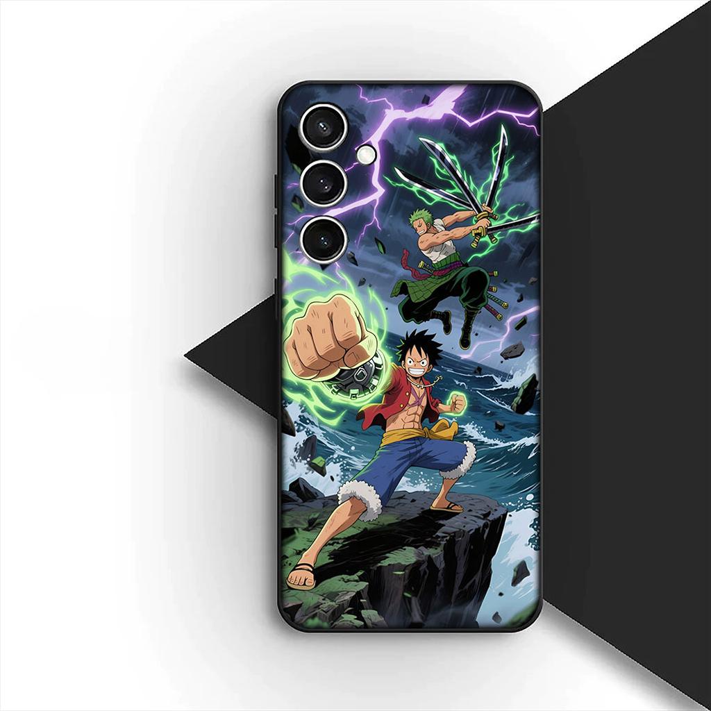 Cover for Xiaomi Redmi Note 12 11 10 A3 Pro 10A 10C 12C Note12 5G 4G Casing Phone Case Anime Roronoa Zoro One Piece Luffy