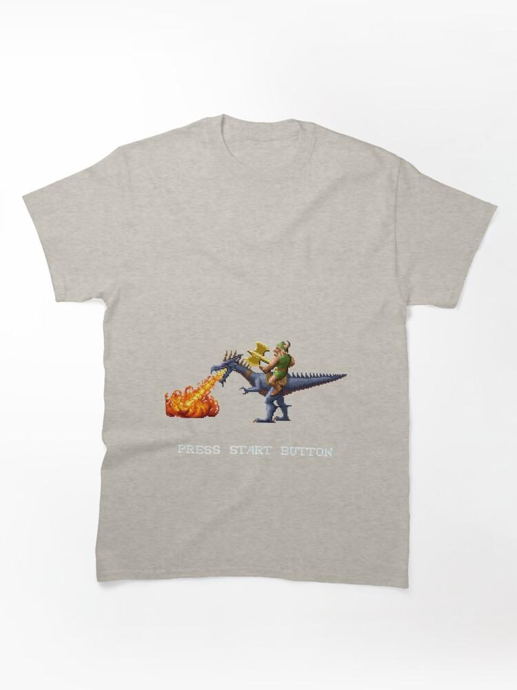 Golden Axe Golden Axe Pixel Style- Retro Dos Game Fan Shirt 2 Classic T-Shirt