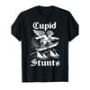T-shirt à col rond pour homme grande taille, Manches courtes respirantes, Stunts de Cupidon amusants
