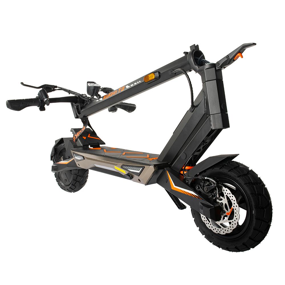 Trotinete Elétrica Adulto Kukirin T3 Motor 800W Trotinete Elétrica Dobrável Velocidade Máxima 45Km/h 48V 15.6AH Autonomia 58Km Carga 120KG Preto