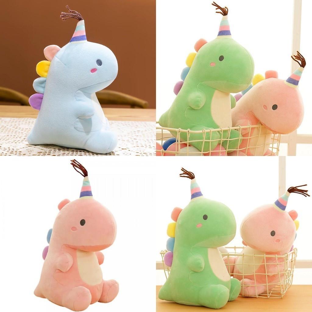 Adorable Cute Dinosaur Plush Toy Soft Pillow Ideal Stuffed Animal For Kids Fun