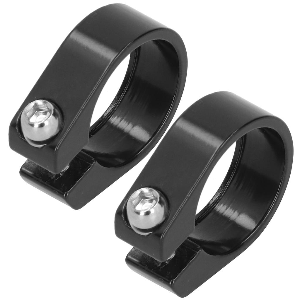2Pcs 31.8MM Aluminum Alloy Mountain Bike Seat Tube Clip Road Bicycle Seatpost Clamp