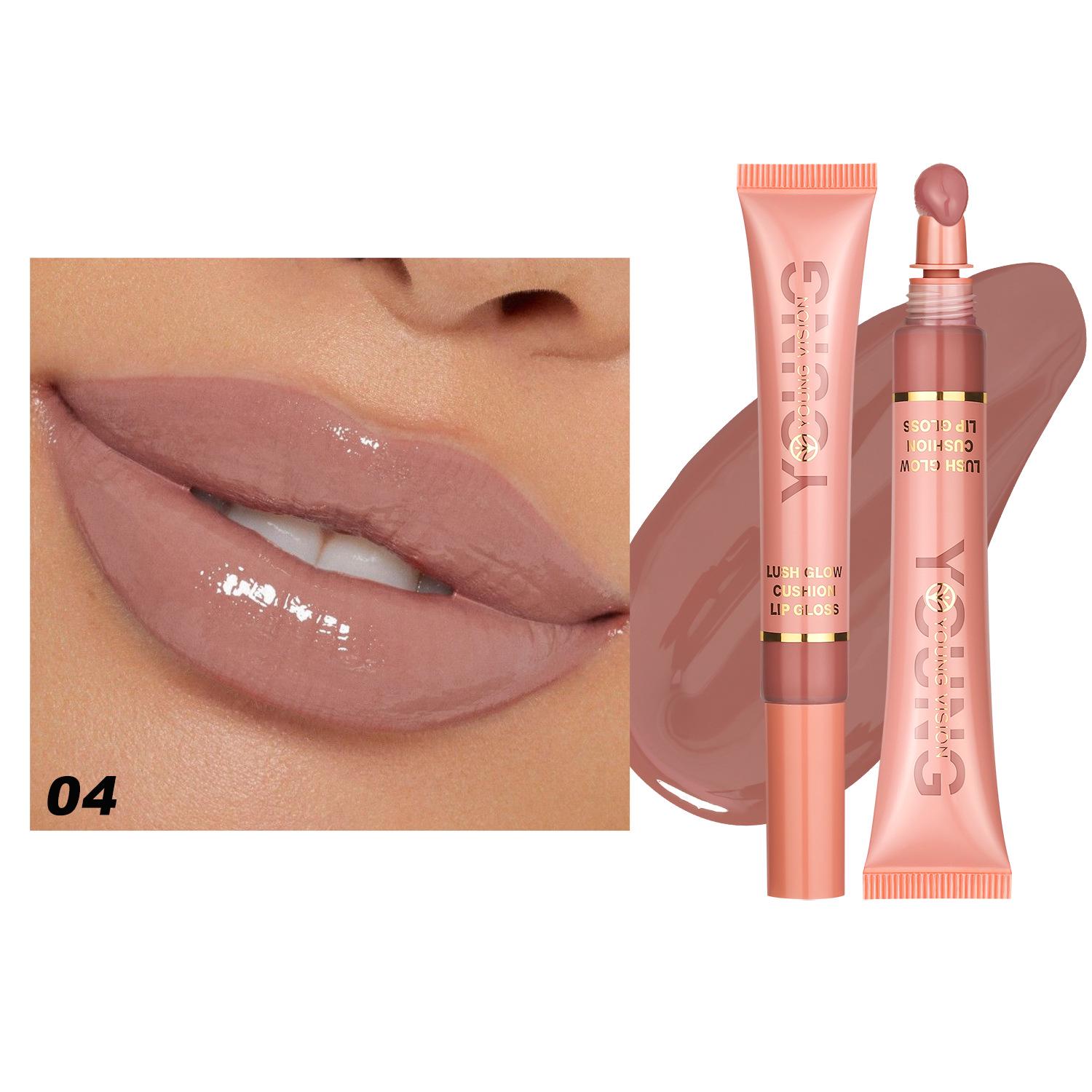 

YOUNG VISION Glossy Liquid Lip Gloss with Plush Brush Head 10ml